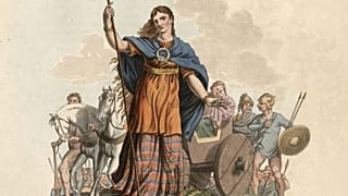 Boadicea, reina de los icenos" de Charles Hamilton Smith (1776 - 1859)