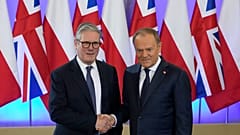 Keir Starmer und Doland Tusk.