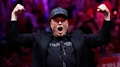 ΑΡΧΕΙΟ - Ο Elon Musk μιλάει πριν από τον υποψήφιο των Ρεπουμπλικανών για τις προεδρικές εκλογές πρώην πρόεδρο Donald Trump σε προεκλογική συγκέντρωση στο Madison Square Garden στις 27 Οκτωβρίου 2024, στη Νέα Υόρκη.