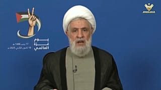 الأمين العام لحزب الله نعيم قاسم