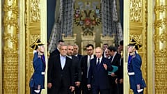 دیدار و گفتگوی روسای جمهور ایران و روسیه در مسکو