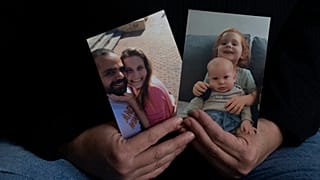 A Bibas család tagjai, jobb oldalt a két gyermek, akiket 2023. október 7-én hurcolt el a Hamász gázába