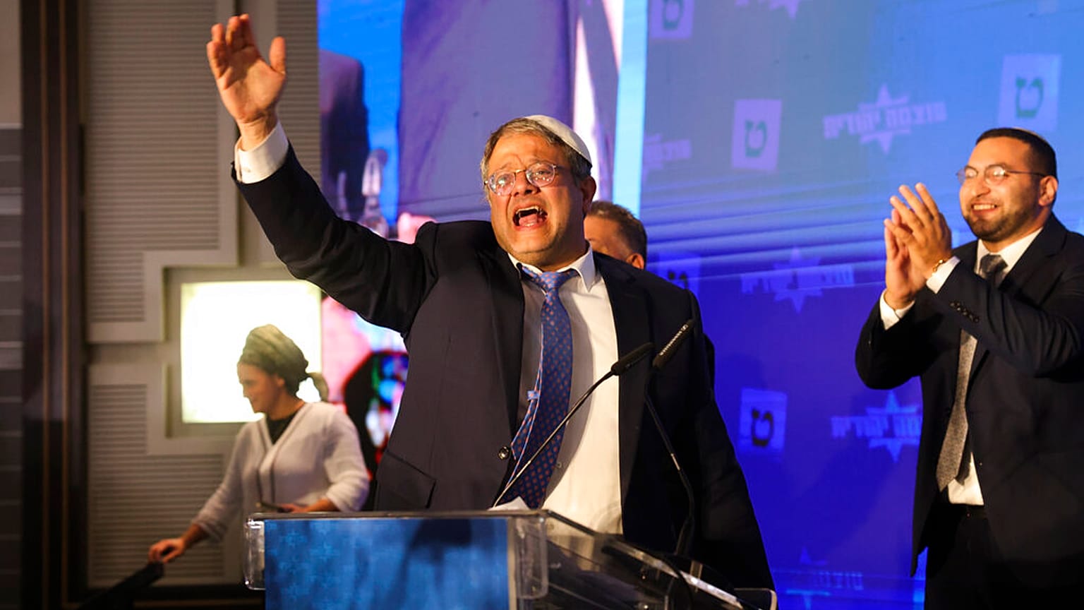 FILE -FILE - Israeli far-right lawmaker and the head of "Jewish Power" party, Itamar Ben-Gvir, Jerusalem, Nov 2 2022