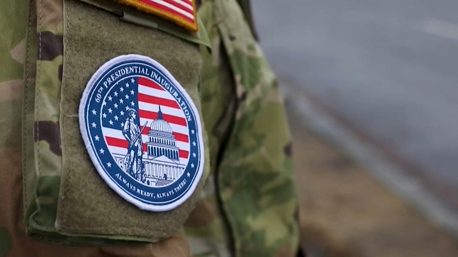 Lo stemma della Guardia Nazionale degli Stati Uniti
