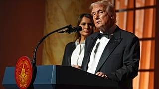 Donald Trump, durante un discurso.