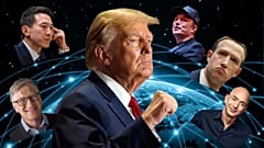 Donald trump és a meghatározó tech-mágnások
