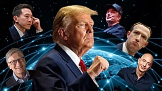 Donald trump és a meghatározó tech-mágnások