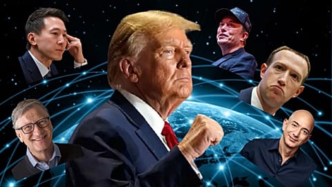 Donald trump és a meghatározó tech-mágnások