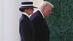 Prezydent-elekt Donald Trump i jego żona Melania przyjechali na nabożeństwo do Kościoła Episkopalnego św. Jana naprzeciwko Białego Domu w Waszyngtonie.