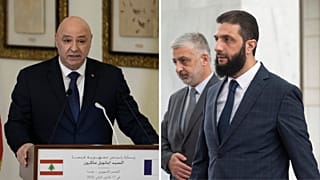 رهبر سوریه و رئیس جمهور لبنان