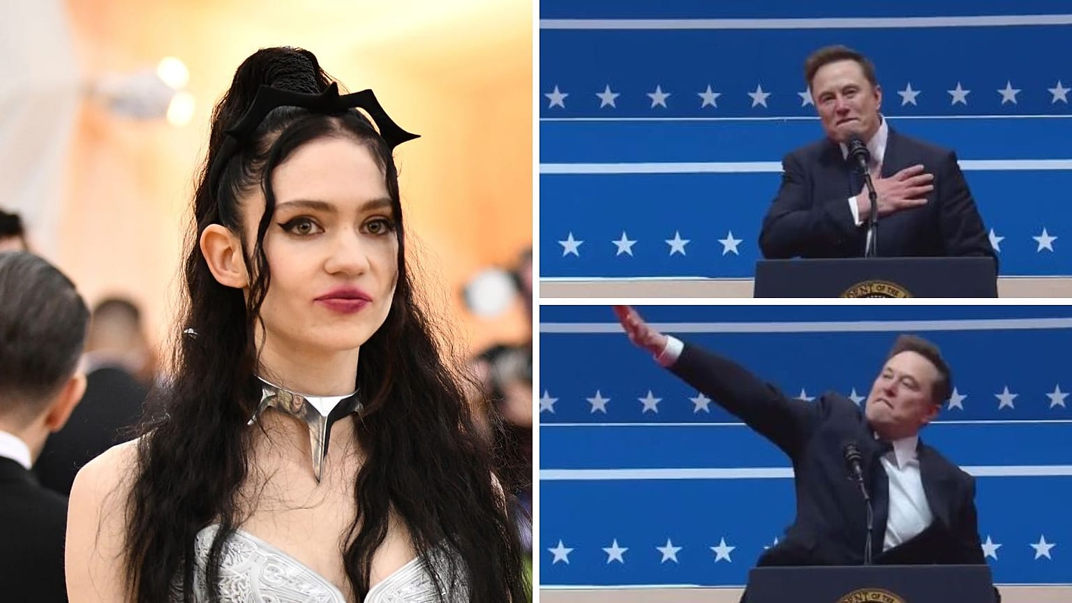 L'ex-partenaire de Musk, Grimes, "heureuse de dénoncer le nazisme" après son salut controversé  