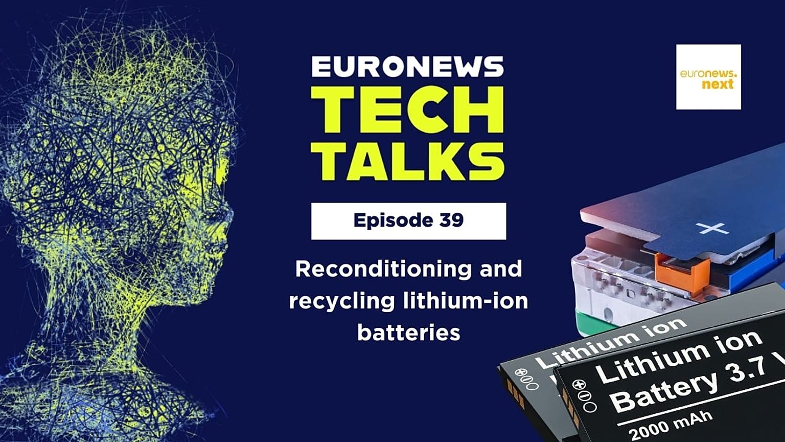 How can lithium-ion batteries be recycled and reconditioned? | Euronews Tech Talks