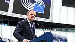 Donald Tusk az EP-ben - Strasbourg, 2025. január 22.