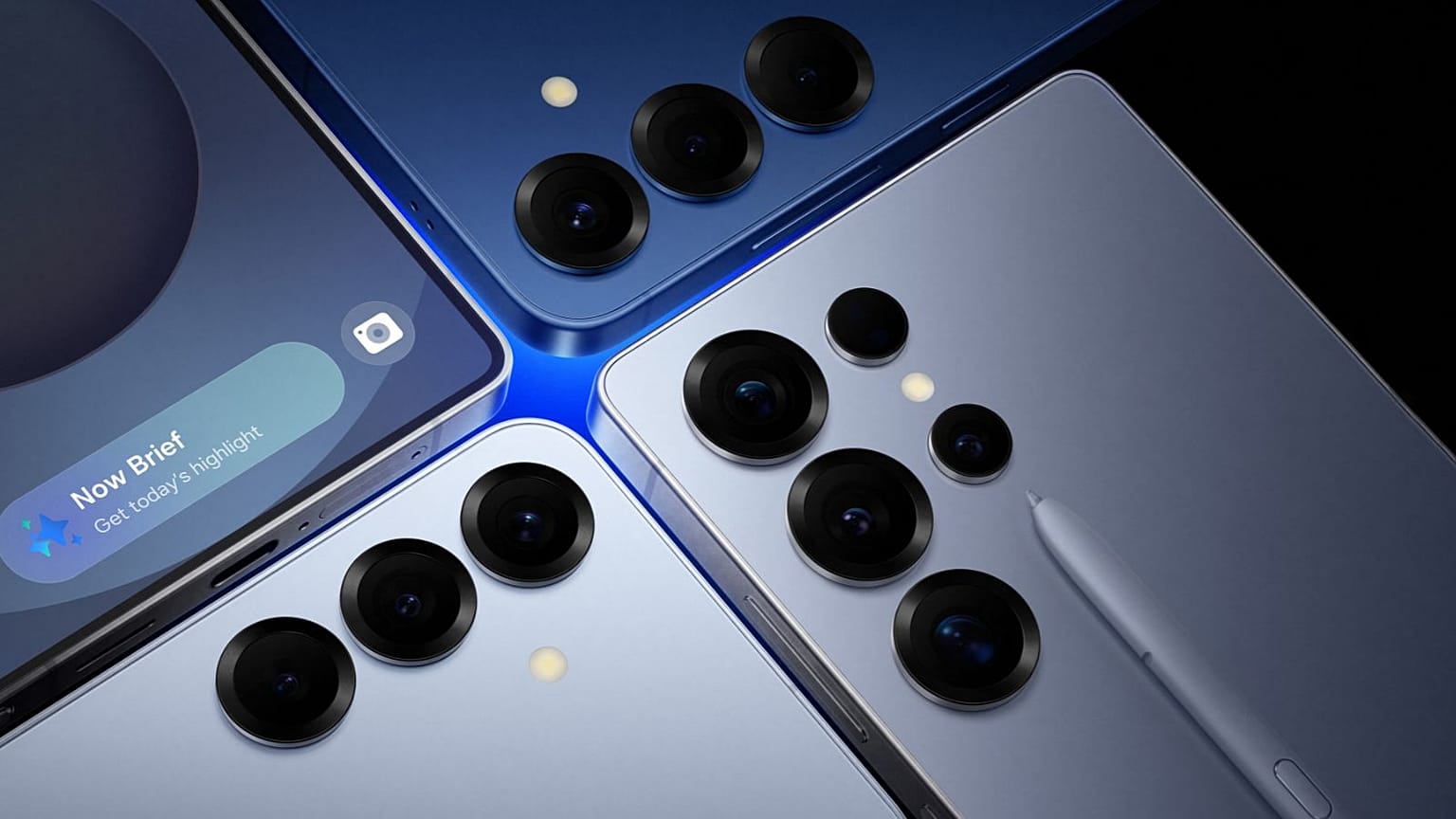 The new Galaxy S25 family from Samsung.