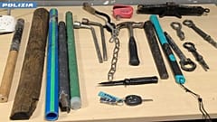 Material incautado. 