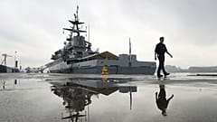 HMS Tyne, 22 Kasım 2018 tarihinde İngiltere'nin kuzeydoğusundaki Tyneside'da rıhtımda