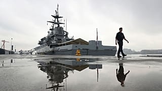 HMS Tyne, 22 Kasım 2018 tarihinde İngiltere'nin kuzeydoğusundaki Tyneside'da rıhtımda