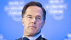 NATO-Generalsekretär Mark Rutte nimmt an der Jahrestagung des Weltwirtschaftsforums in Davos (Schweiz) teil.