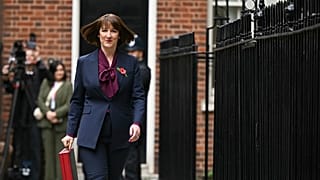 Britain's Chancellor of the Exchequer Rachel Reeves leaving No 11 Downing Street on her way to the House of Commons to deliver the budget. London, UK. 30 October 2024.