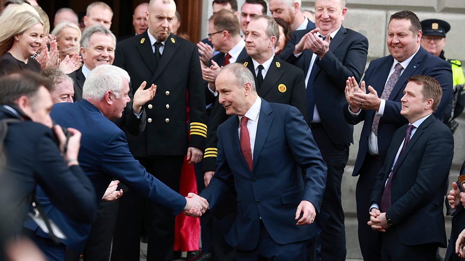 İrlanda Başbakanı Micheal Martin, 23 Ocak Perşembe