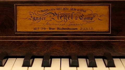 Frederic Chopin's last piano, a Pleyel, among the items on display at the refurbished museum of the Polish 19th century pianist and composer