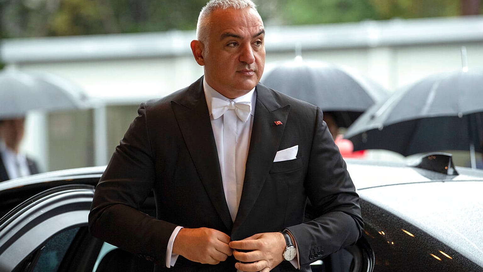 Kültür ve Turizm Bakanı Mehmet Nuri Ersoy Japonya'nın başkenti Tokyo'da, 22 Ekim 2019