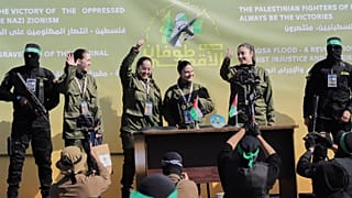 Izraelskie zakładniczki uwolnione przez Hamas.