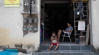 Életkép Rio de Janeiro egyik favelájából