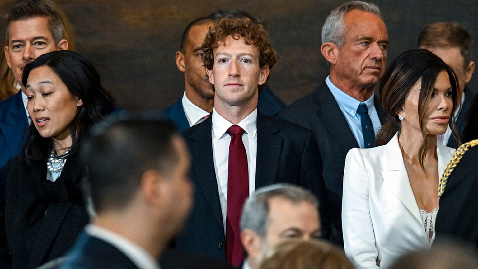 Meta'nın sahibi Mark Zuckerberg, Donald Trump'ın yemin töreninde