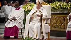 O Papa Francisco dirige as segundas vésperas do aniversário da conversão de São Paulo