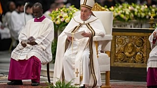 O Papa Francisco dirige as segundas vésperas do aniversário da conversão de São Paulo