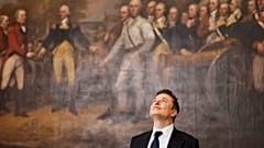 Elon Musk, Donald Trump'ın yemin töreni için ABD Kongre Binası'nda.