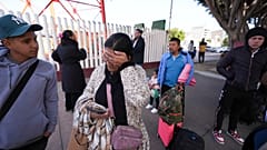 مهاجران کلمبیایی در مرز آمریکا