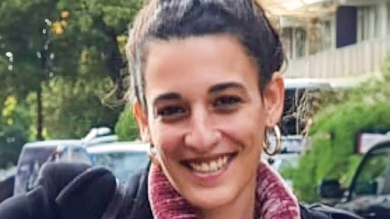 This undated photo provided by Hostages families forum shows Arbel Yehoud, who is being held by Hamas. (Hostages families forum via AP)