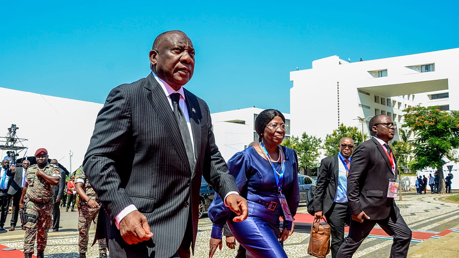 Cyril Ramaphosa dél-afrikai elnök