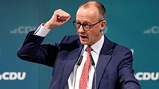 Friedrich Merz num evento da CDU, 19 de janeiro de 2025.