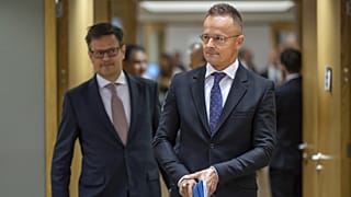 Szijjártó Péter az EU külügyminisztereinek tavalyi brüsszeli tanácskozásán