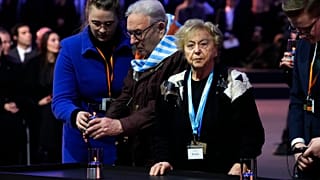 Η τελετή μνήμης στο Άουσβιτς