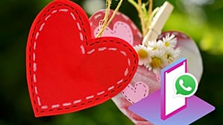 San Valentín felicitaciones Whatsapp