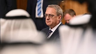 نائب وزير الخارجية الروسي ميخائيل بوغدانوف يحضر اجتماعا لوزير الخارجية الروسي سيرجي لافروف ونظرائه في موسكو، روسيا، الاثنين 10 يوليو 2023.
