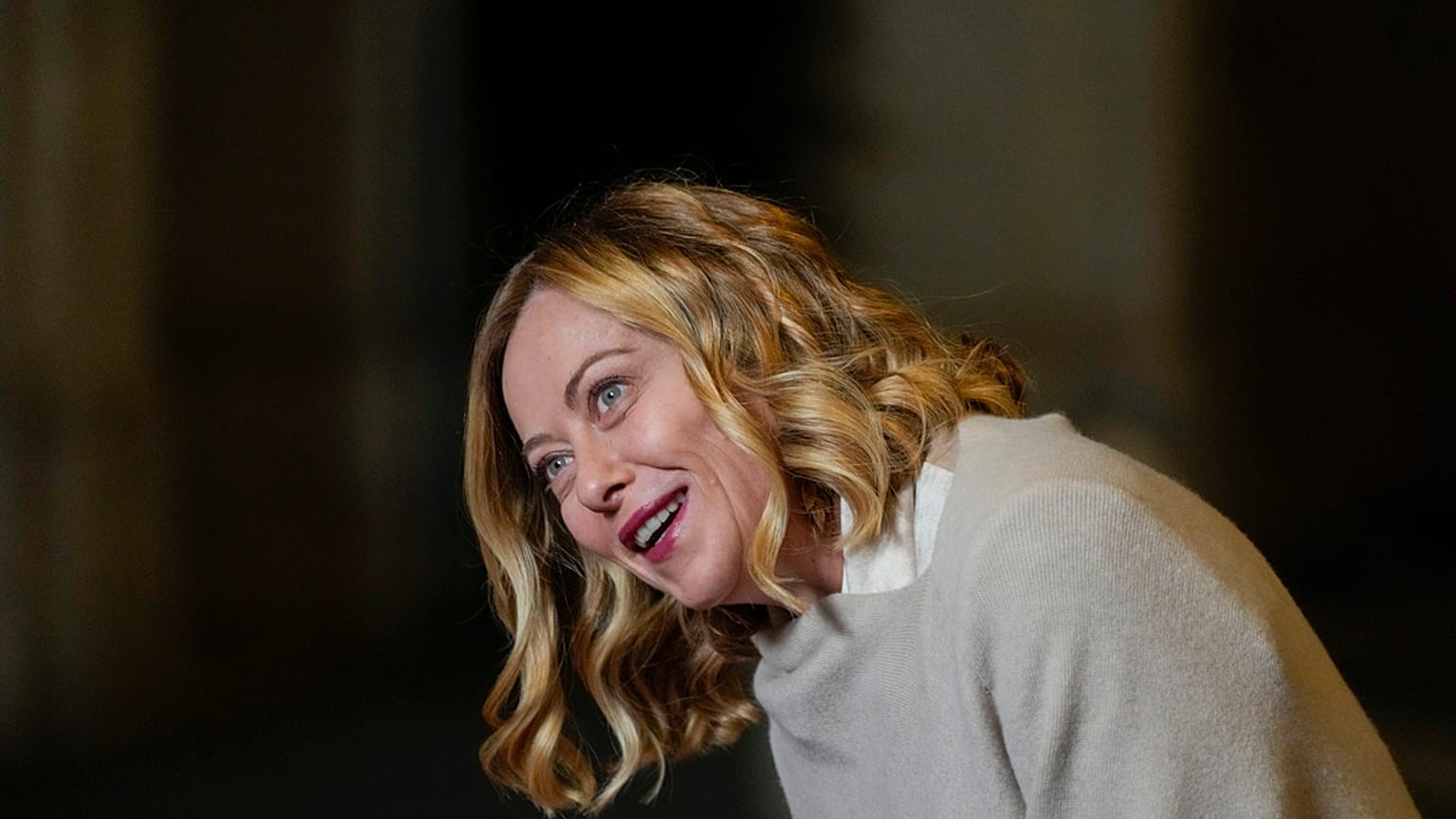 La presidente del Consiglio Giorgia Meloni