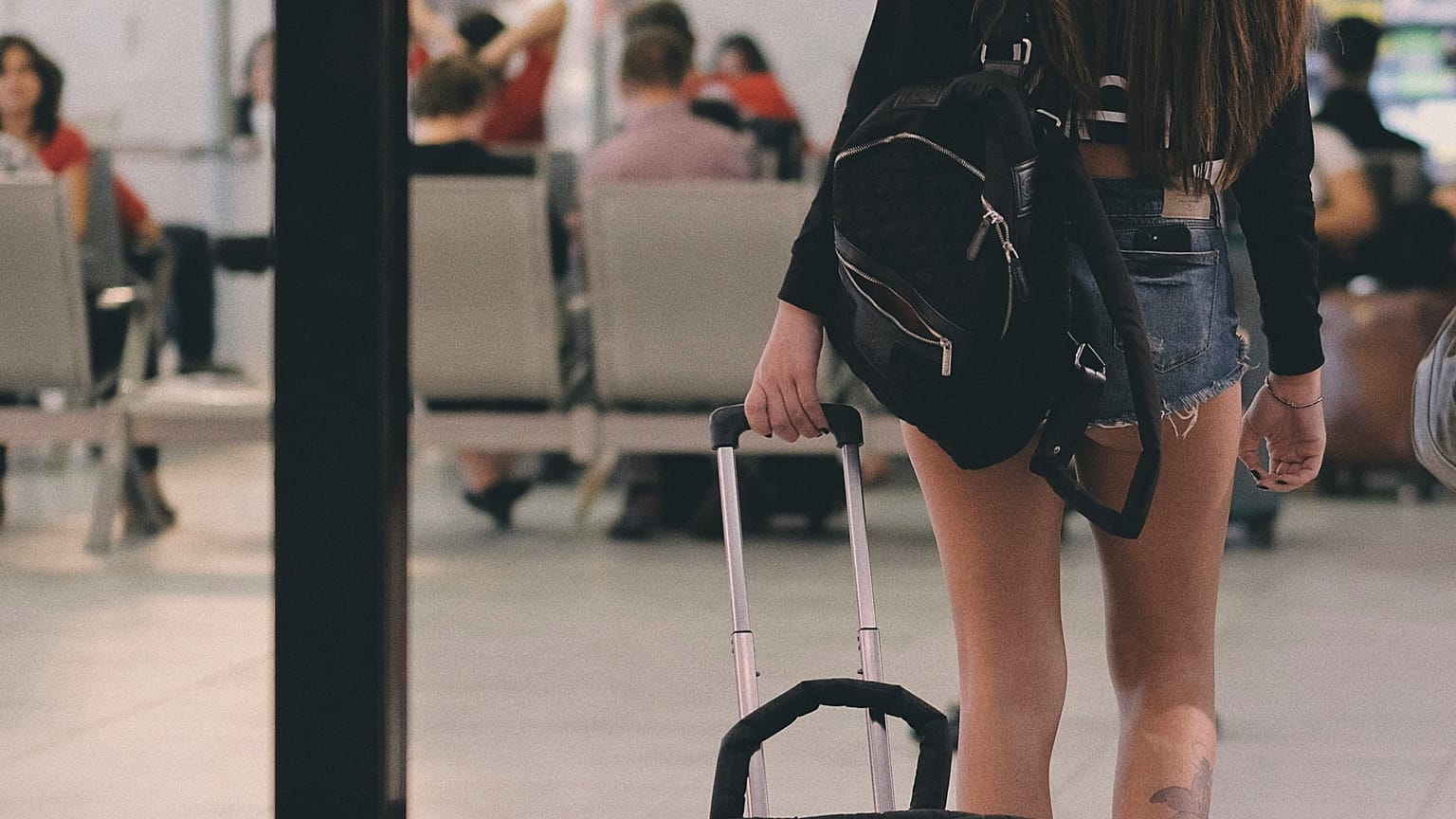 Passengers can be turned away if they are barefoot or wearing clothing with swear words.