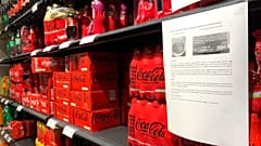 Visszahívott Coca-Cola-termékek a belgiumi Antwerpenben