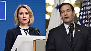 Kaja Kallas y Marco Rubio mantuvieron su primera llamada telefónica este martes.