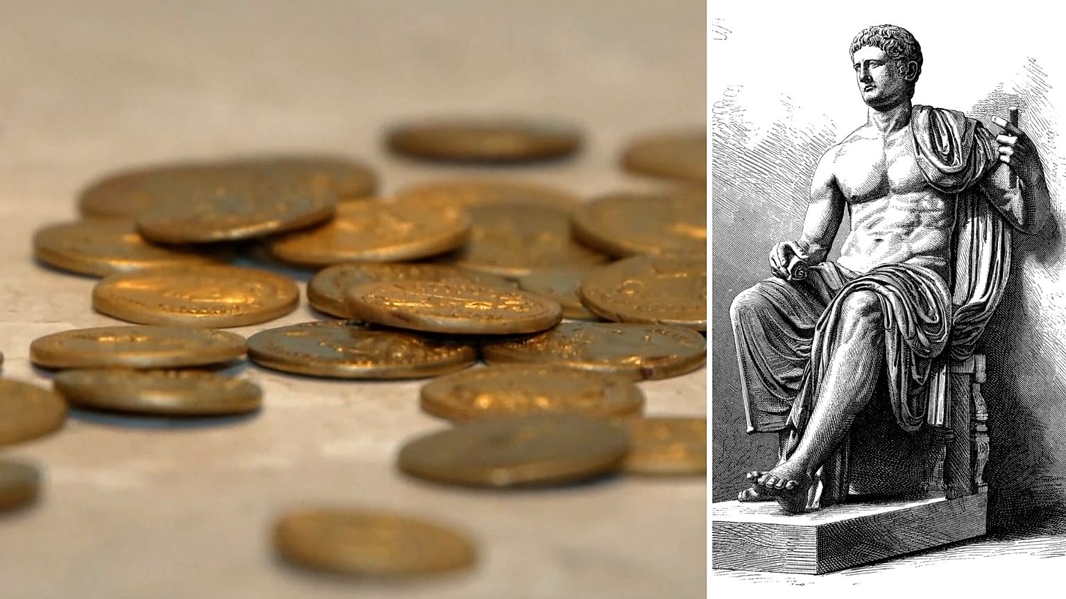  Archaeologists unearth rare Roman and British coin hoard