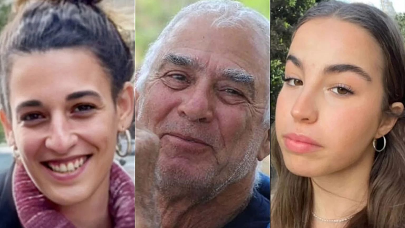 Los tres rehenes israelíes que liberará Hamás el jueves 30 de enero