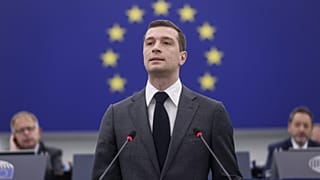 Jordan Bardella, a francia Nemzeti Tömörülés (RN) EP-képviselője