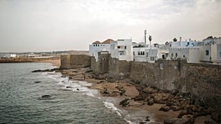  المدينة العتيقة في أصيلة الساحلية في المغرب