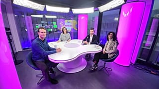 Maïa de La Baume avec Orlando Whitehead, Dimitri Vergne et Majdouline Sbai