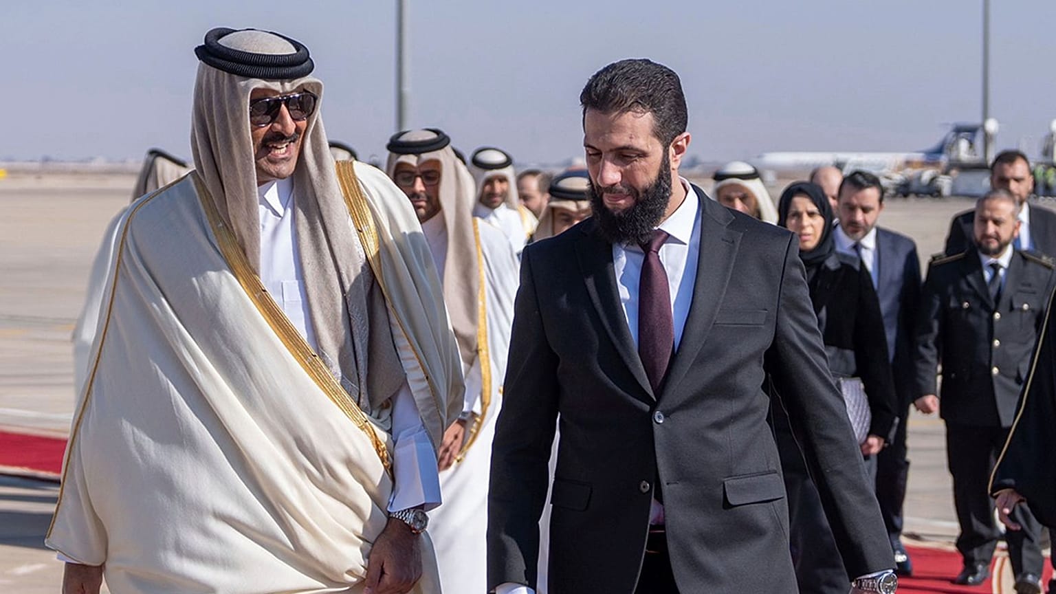 سفر امیر قطر به سوریه پس از سرنگونی حکومت بشار اسد